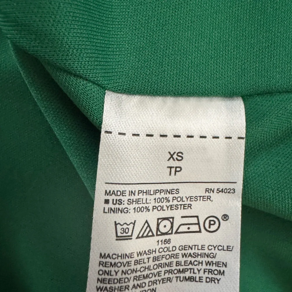 Banana Republic Factory Green and Black Long Sleeve Dress - Picture 5 of 6